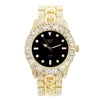 Copy of Techno Pave Blinged Out Men's Watch with Iced Out Bezel Simulated Lab Diamonds
