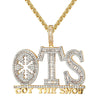 Custom Got The Snow Icy Baguette Simulated Diamond With Chain